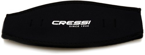 Cressi Neoprene Mask Strap Cover, Negro
