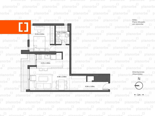 Venta De Apartamento Obra Construcción 1 Dormitorio En Malvín, Distrito M T1 Unidad 608