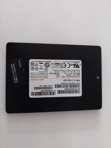 Disco Duro Ssd Samsung 512gb Sata 2.5