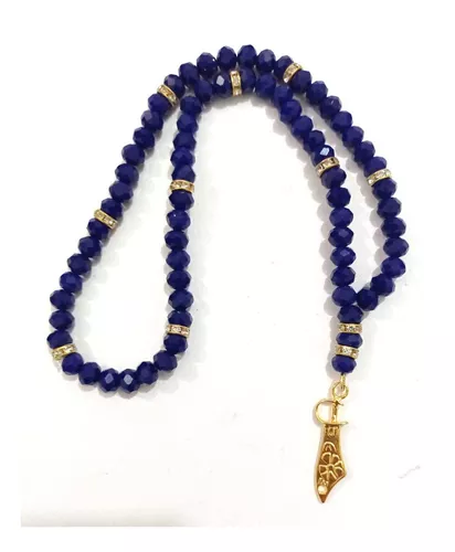 Pulseira Mix de Ogum com Pedra Lapis Lazuli