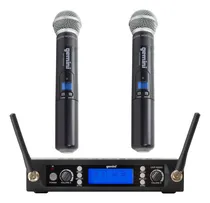 Comprar Set 2 Micrófonos Gemini Uhf-6200m-r2 Inalámbrico Oferta!!