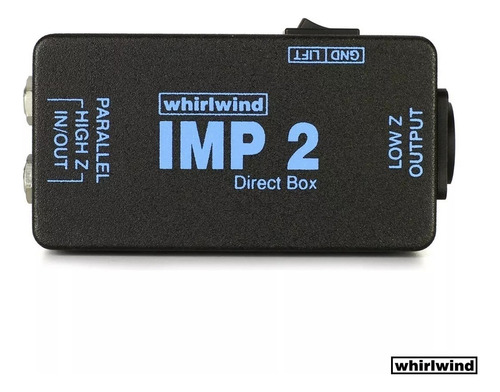Caja directa Whirlwind IMP2 - 127V