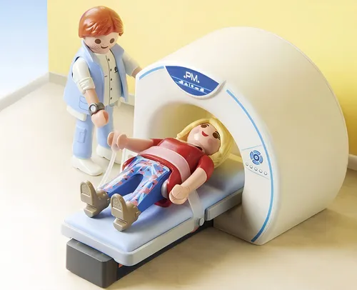 Playset para muñecas y muñecos Playmobil City Life Doctor 70196 Sala Radiologia