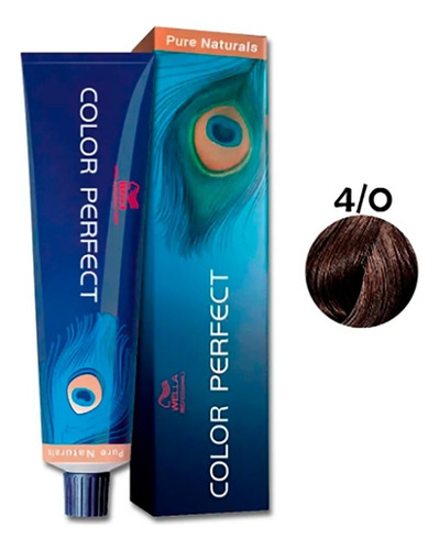 Wella Color Perfect 4-0 Castanho Médio 60g