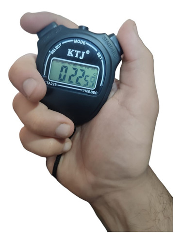 Cronometro Deportivo Digital De Mano Hora Fecha Alarma