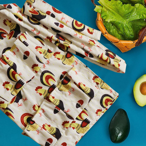 Delantal Recolector De Huevos Uniforme Para Ama De Casa Chef