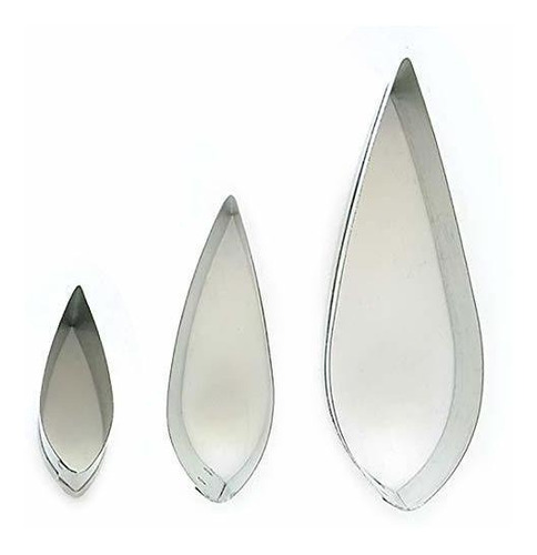 Lily Leaf Cutters (set Of 3 Sizes) By Wsa