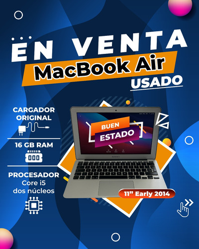 Macbook Air A1465 Apple Usado 7 /10