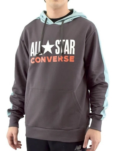 Buzo Capucha Hoodie Converse All Star Backran Boedo Deportes