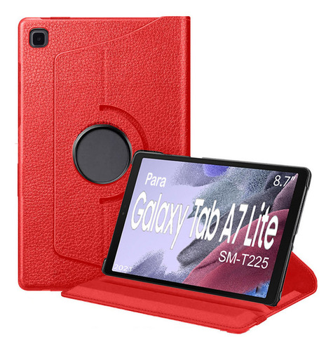 Capa Capinha Para Tablet Samsung Galaxy Tab A7lite 8,7 2021 Cor Vermelho