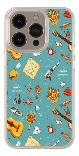 Funda Transparente Para iPhone  De Estilo Vintage Retro )