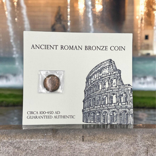 Wow Moneda Auténtica Antigua Romana Circa 100-450 D D Cristo (Usado)