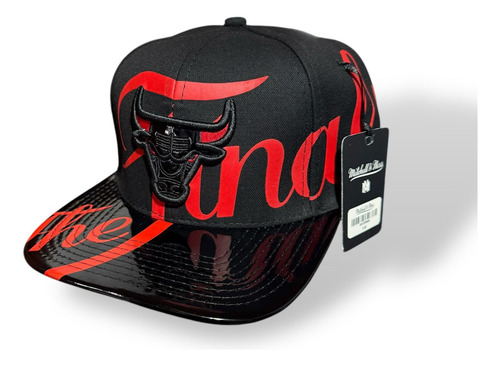 Gorra Chicago Bulls The Finals Negro Rojo L Lisa