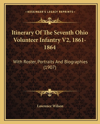 Libro Itinerary Of The Seventh Ohio Volunteer Infantry V2...