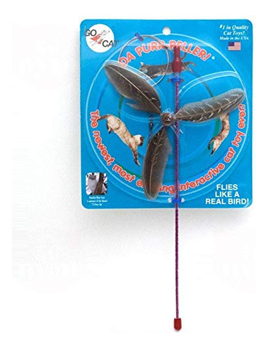 Juguete Gato: Da Purr-peller, Pluma Giratoria, Todas Las