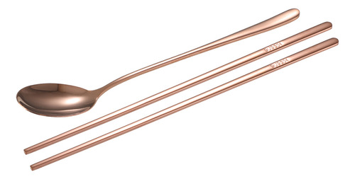 Juego De Palillos Spoon 304 De Acero Inoxidable, Estilo Core