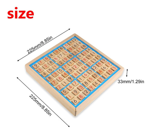 Pp Nest Sudoku De Madera Juegos De Mesa Número Rompecabez...