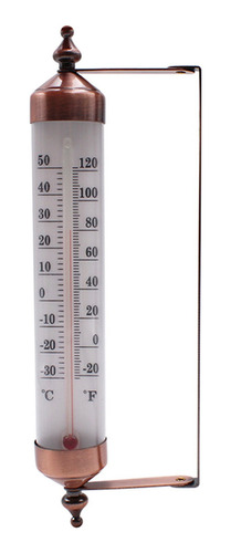 Termómetro Celsius Fahrenheit Montaje En Pared Interior