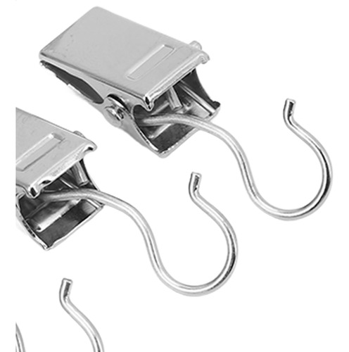 Cortina Con Clips Para Fotos, 100 Unidades, Metal De Primera