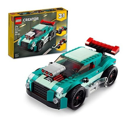 Kit De Construccion Lego Creator 3en1 Street Racer 31127