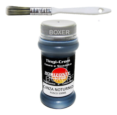 Tinta Couro Cinza Noturno Escuro Banco Automotivo 100ml