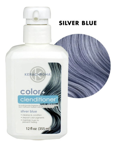  Depositador De Color En Cabello Keracolor® Tono Silver Blue