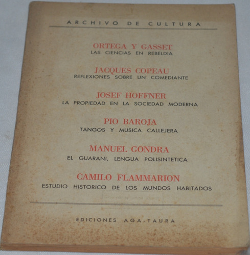 Archivo De Cultura Nº1 Ediciones Aga Taura N21