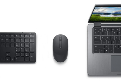 Kit Teclado Y Mouse Inalambrico Dell Km5221wbkb Pc Español