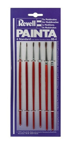 Pinceles Revell Painta Standard Set 6 Pinceles Autoslot