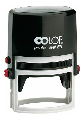 Sello Fechador Automático Colop Printer 55 Oval Tinta Negro Exterior Negro X 1 Unidades