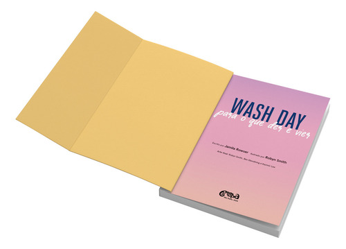 Wash Day Para o que der e vier de Jamila Rowser Vol 1 Geektopia capa mole