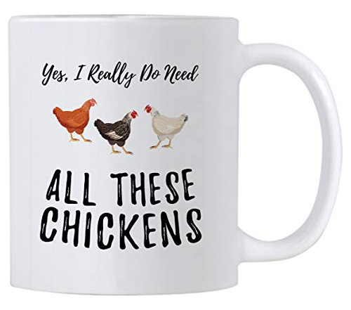 Taza Caf Pollo Graciosa De 11 Onzas
