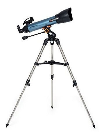 Telescopio Celestron Inspire 100az Refractor Adaptador Para