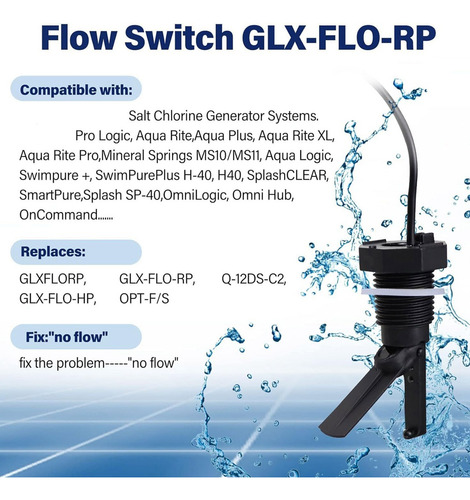 Kit De Repuesto Para Conjunto De Interruptor De Flujo Para /