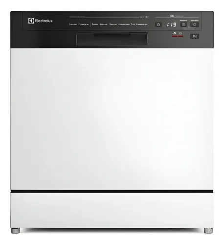 Lava-Louças 8 Serviços com Lava & Seca 50 Min