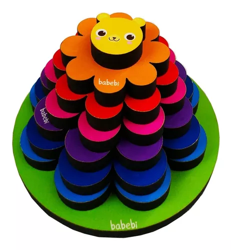 Torre do Leãozinho em Madeira - Babebi - Mit Kids - Brinquedos Educativos e Criativos