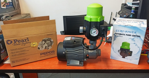 Bomba 0,5 Hp Pearl & Press Control Dps-3 Europower Combo .