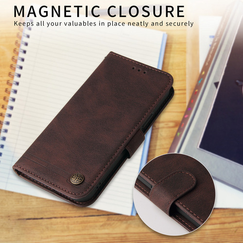 Funda De Piel Con Tapa Tipo Cartera Para Huawei Nova Y90, Y72, Y71, Y70 Plus Y61