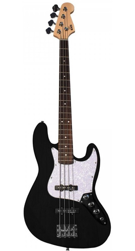 Bajo Electrico Jazzbass Newen Jb Black Musicapilar