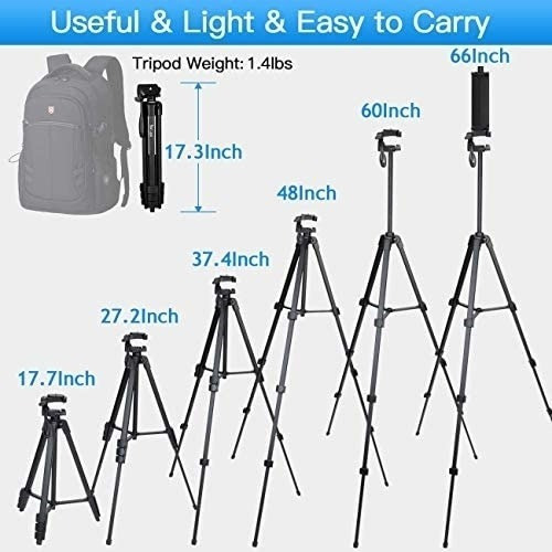 Imagen 4 de 6 de Trípode Cámara Lusweimi 60ø iPad Pro Y iPhone