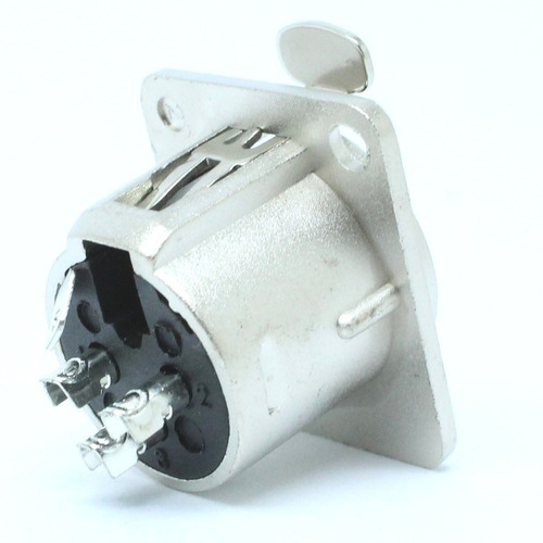 Kit 10 Conector Xlr Painel Fêmea Wireconex Wc 1023