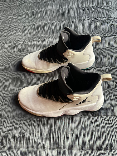 Zapatillas Basket Jordan High Hombre Talle 41/42 Blancas (Usado)