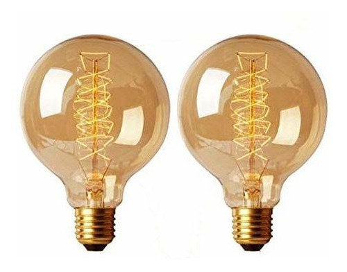 Ctkcom Bombillas De Filamento Vintage Edison Globo