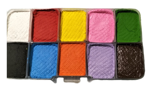 Pk Maquillaje Acuacolor De Fantasía Paleta Básica 