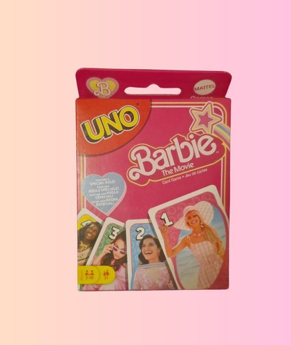 Uno Barbie The Movie Mattel