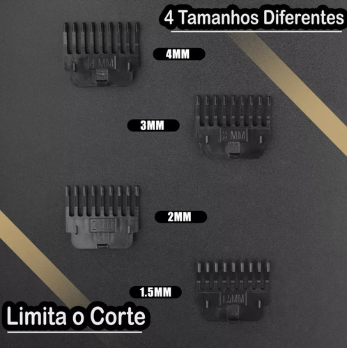 Máquina de barbear Acabamento Dragão