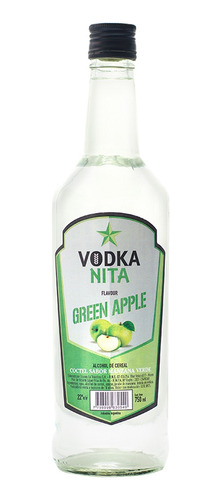 Vodka Manzana Verde Tragos Cocteleria Nacional  - 25° 