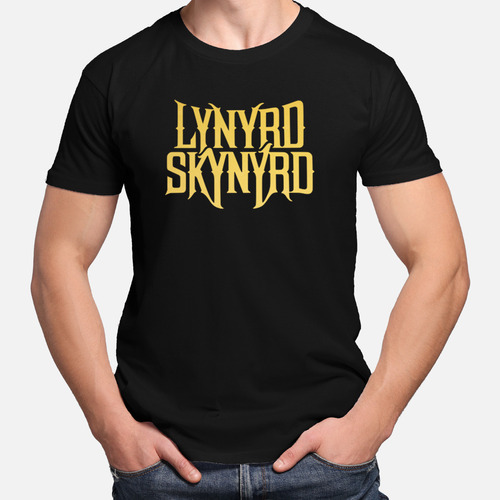Camiseta Camisa Banda Lynyrd Skynyrd Rock 100% Algodão Md1