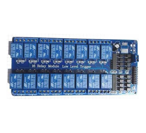 Modulo 16 Relés/canales 5v Para Arduino Arm Pic Raspberry
