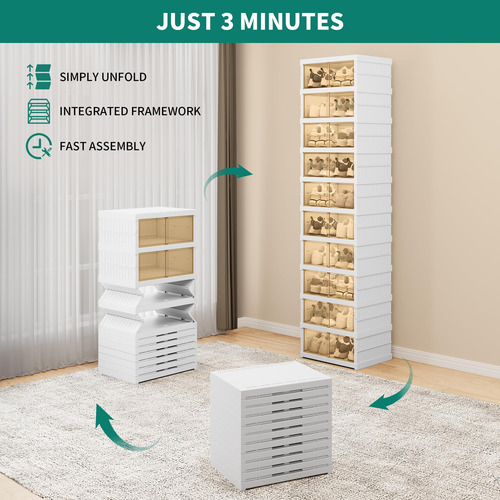 Yitahome Organizador De Zapatos 10 Niveles 20 Pares Mmg